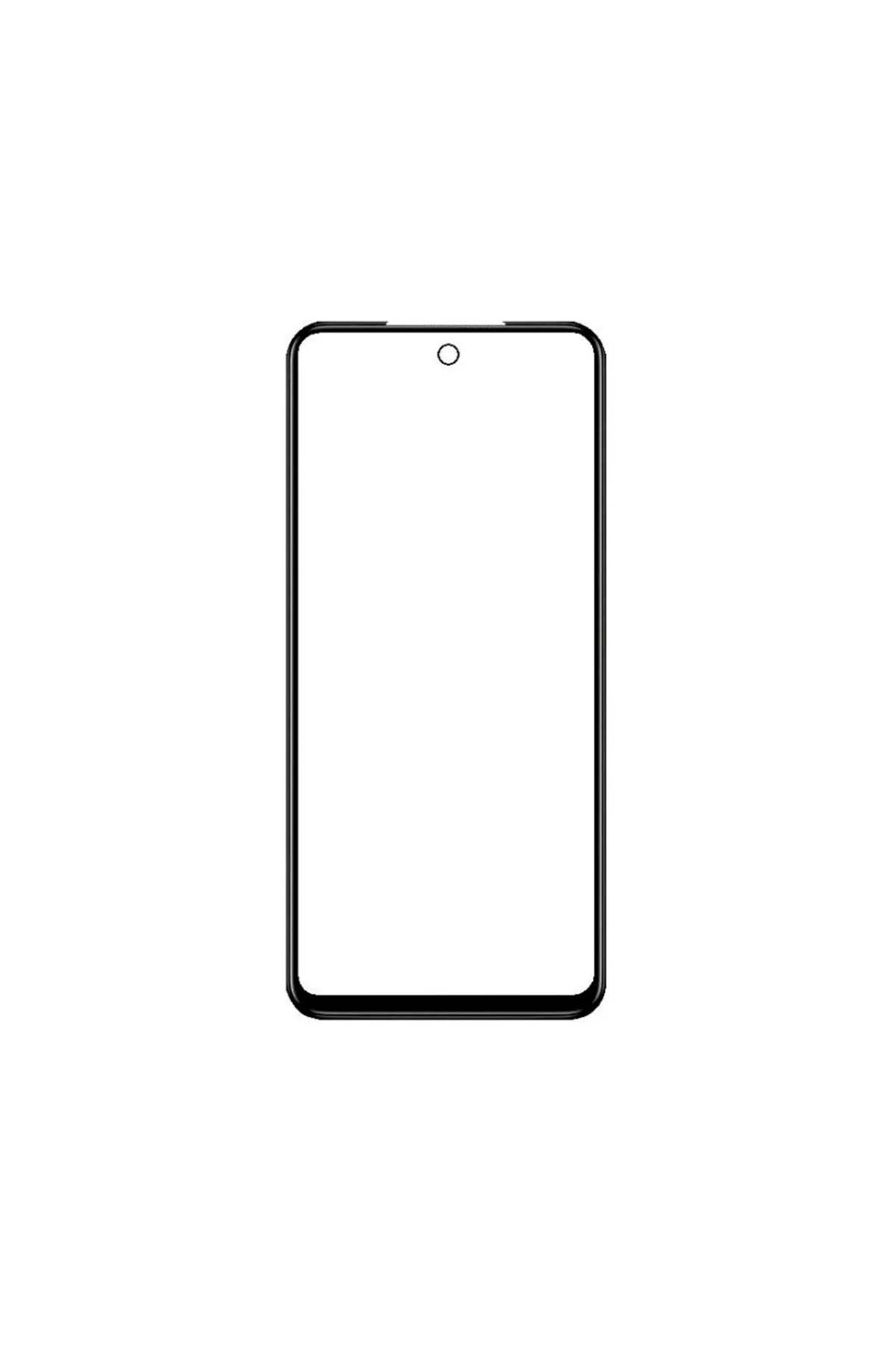 Redmi Note 9S Okalı Dokunmatik Ön Cam - EKRAN DEĞİLDİR