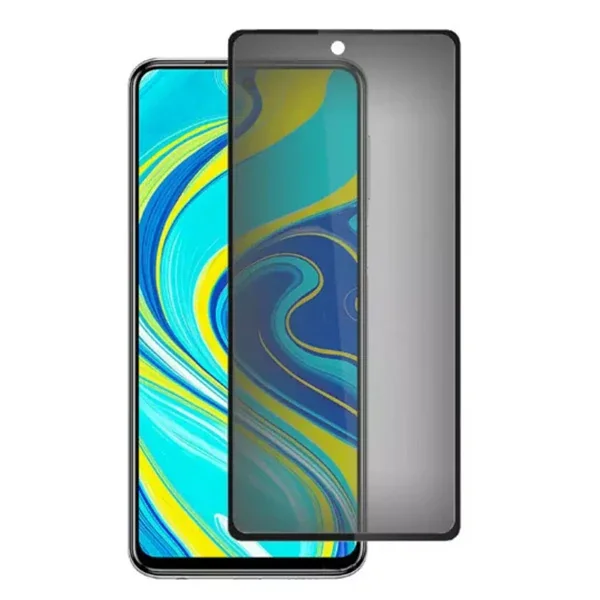 Redmi Note 9S/Note 9 Pro Gizlilik Camı - 3D Full Privacy Ekran Koruyucu
