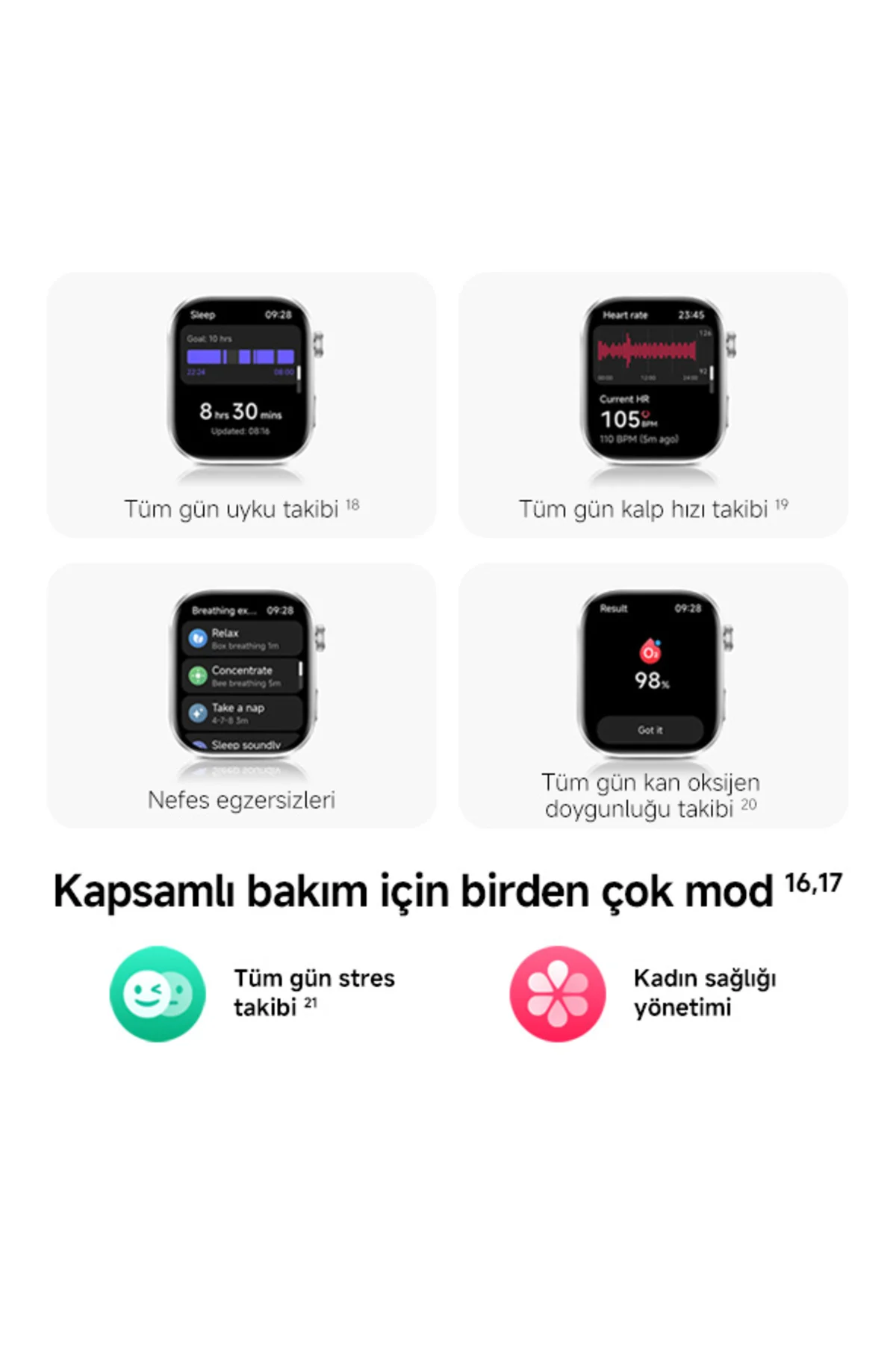 Redmi Watch 6 Siyah Akıllı Saat Sesli Görüşme Özellikli (Xiaomi Türkiye Garantili) - Görsel 11