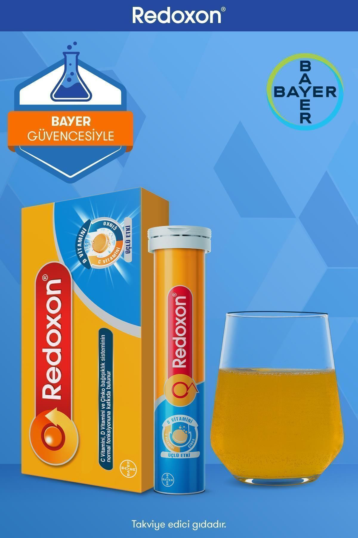 Redoxon  3'Lü Etkili 30 Efervesan Tablet