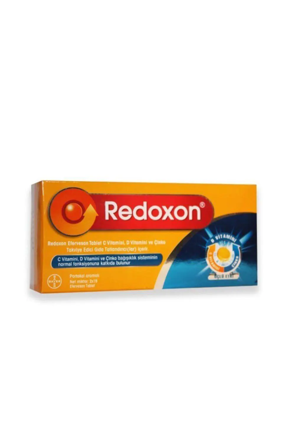 Redoxon 3'lu Etkılı 30 Efervesan Tablet  8699546020454