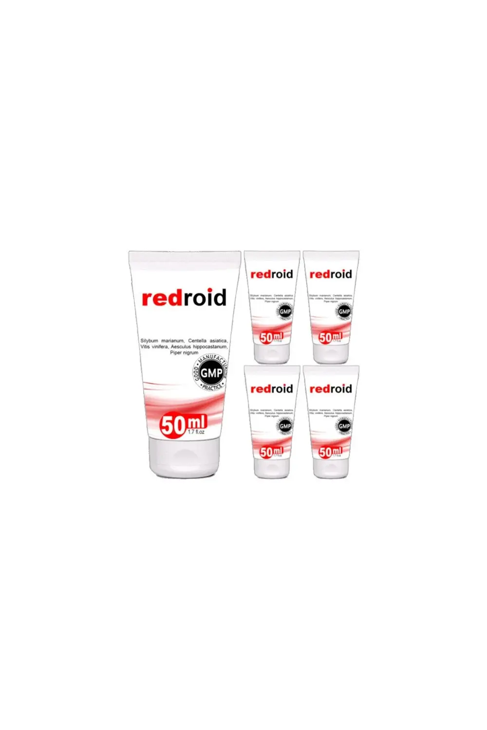 Redroid Rahatlatıcı Bakım Masaj Kremi 5x50 ml