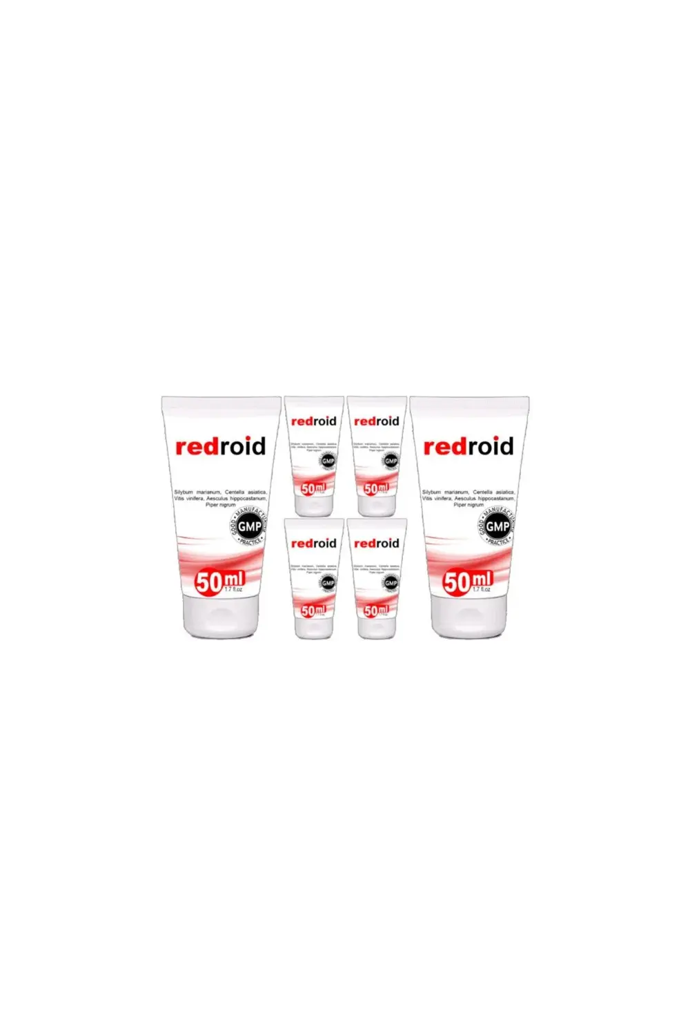 Redroid Rahatlatıcı Bakım Masaj Kremi 6x50 ml