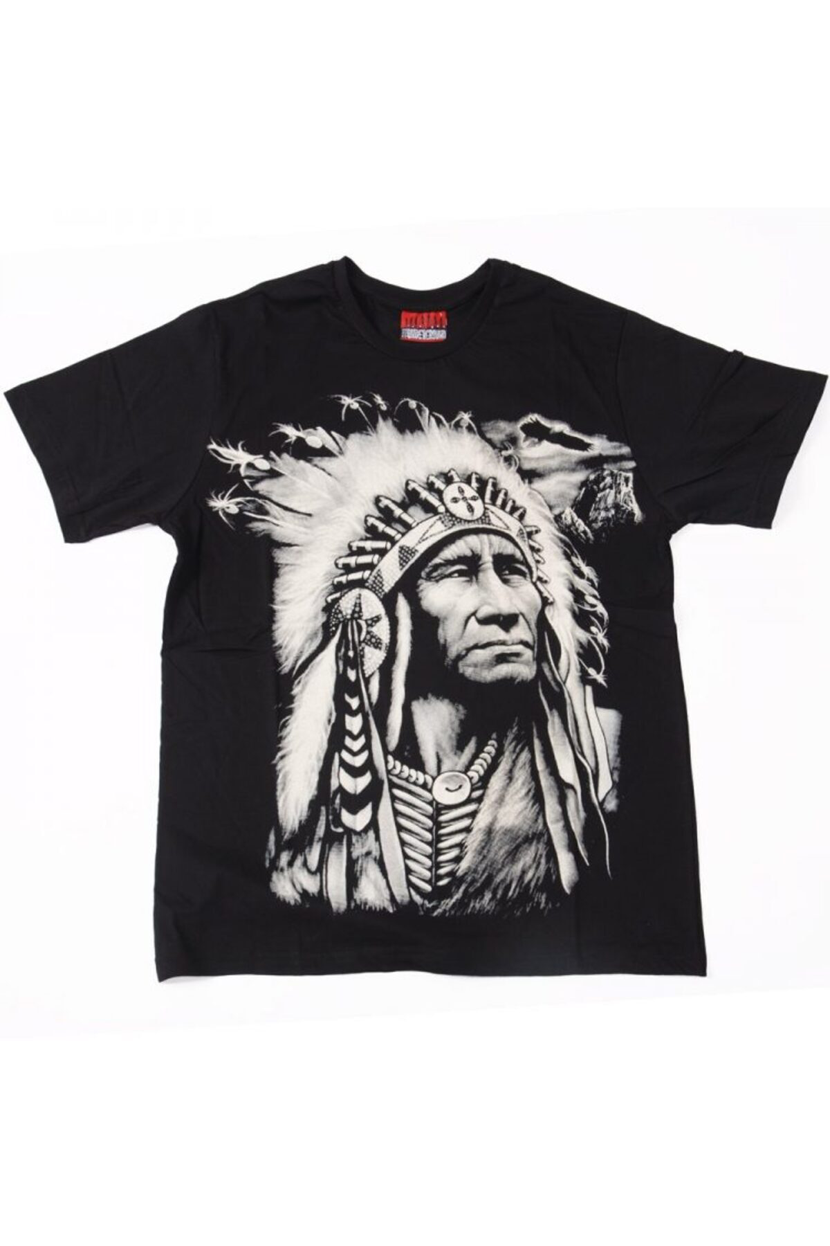 Redskin No:1 Tişört Siyah