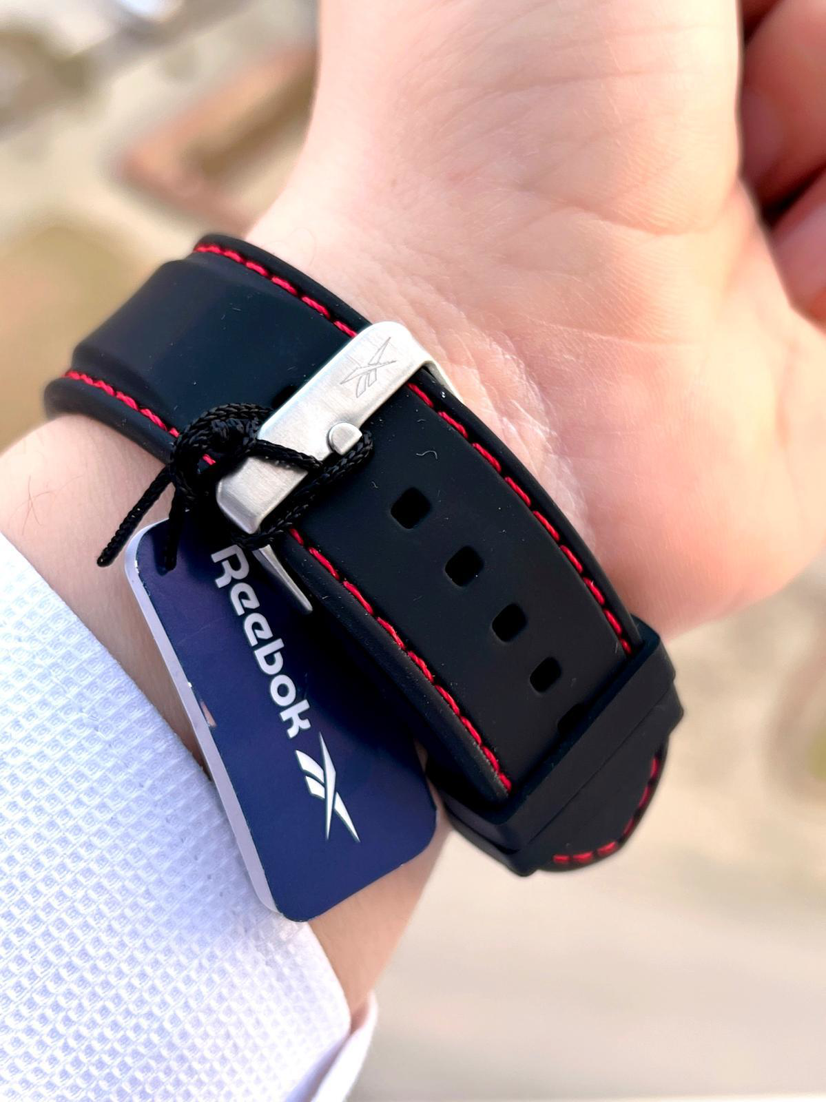 Reebok Silikon Kordon 50 Mt Suya Dayanıklı Dijital Seri Büyük Kas