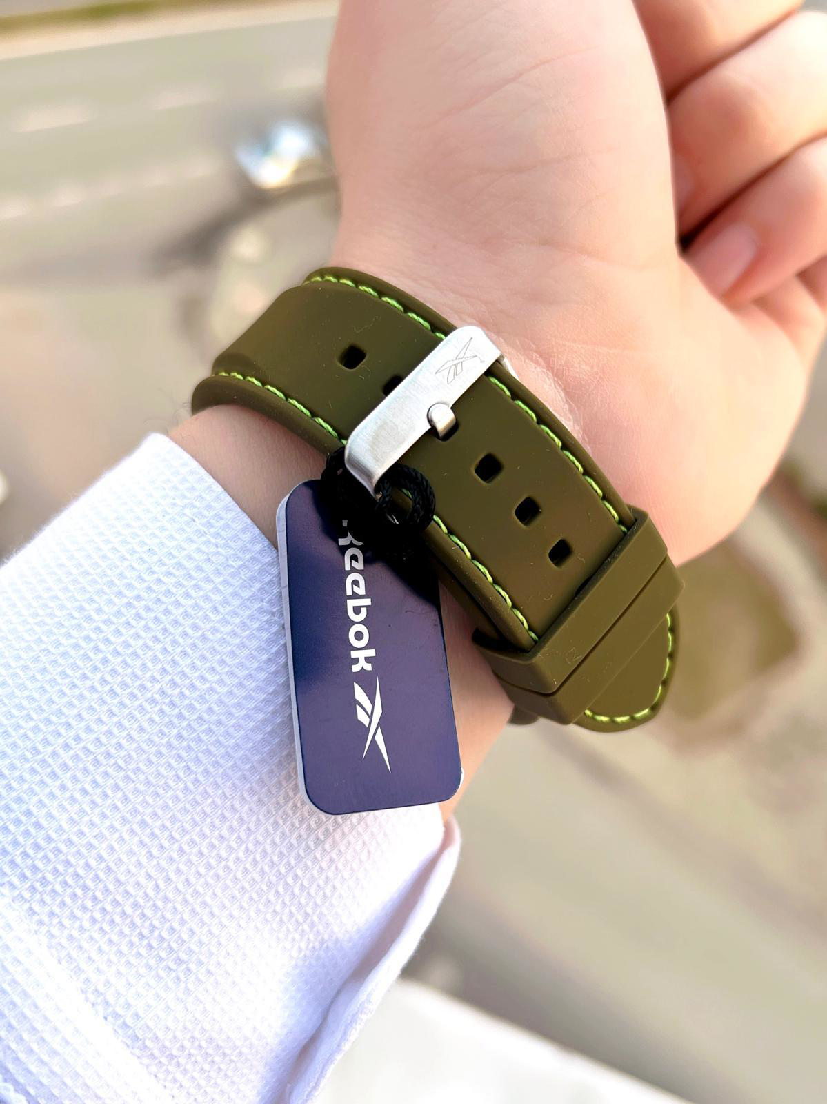 Reebok Silikon Kordon 50 Mt Suya Dayanıklı Dijital Seri Büyük Kas