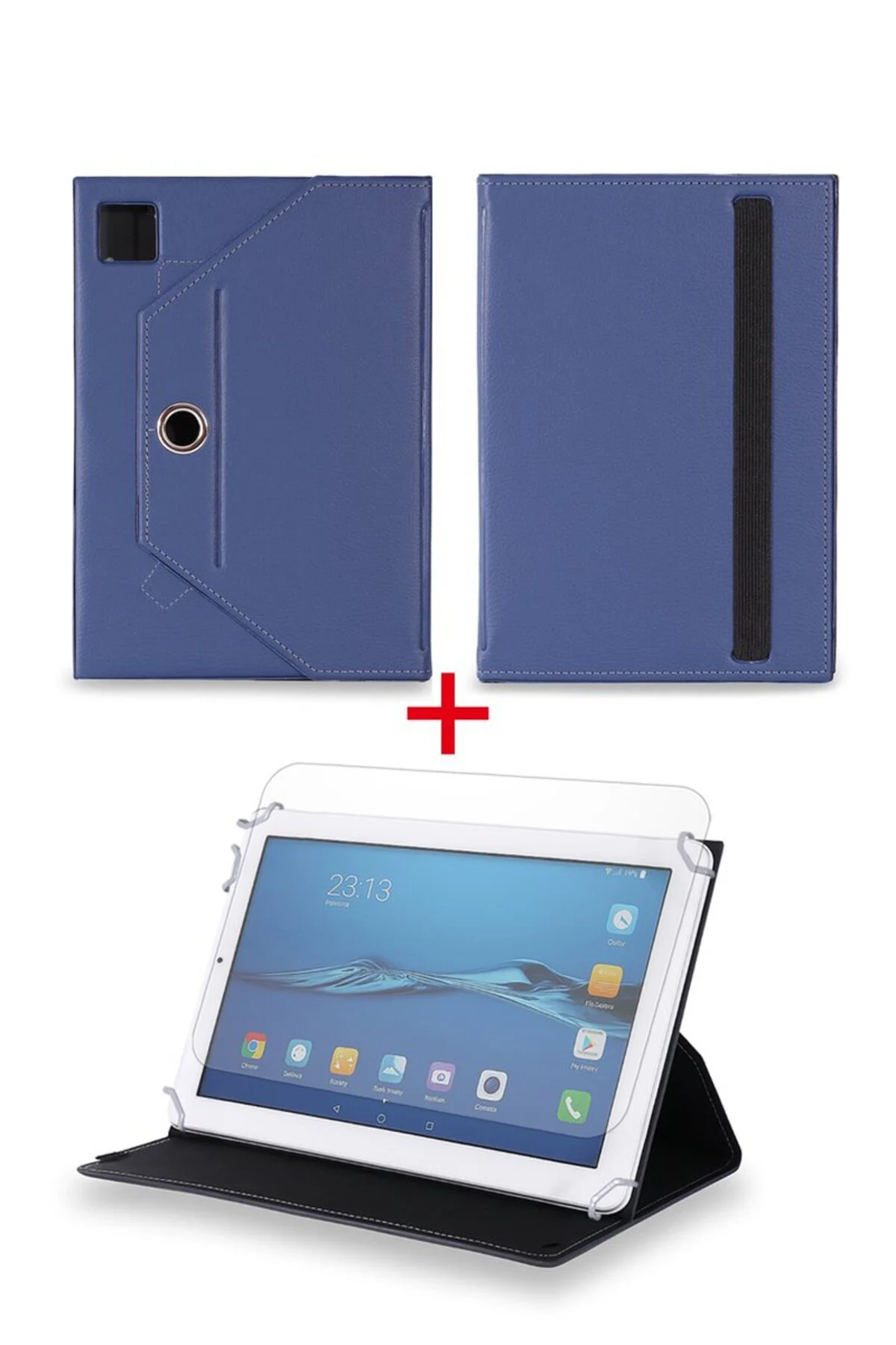 Reeder A10iQ -10.1" Tablet Uyumlu Standlı Tablet Kılıfı + Nano Ekran Koruyucu
