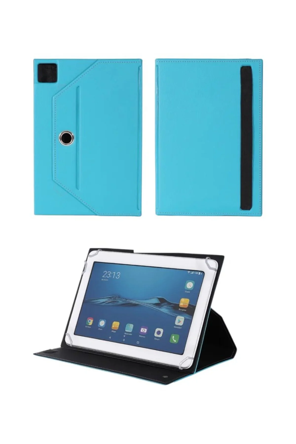Reeder A10iS Air Universal Dönerli Standlı Tablet Kılıfı Turkuaz Reeder A10iS Air Universal Dönerli Standlı Tablet Kılıfı Turkuaz