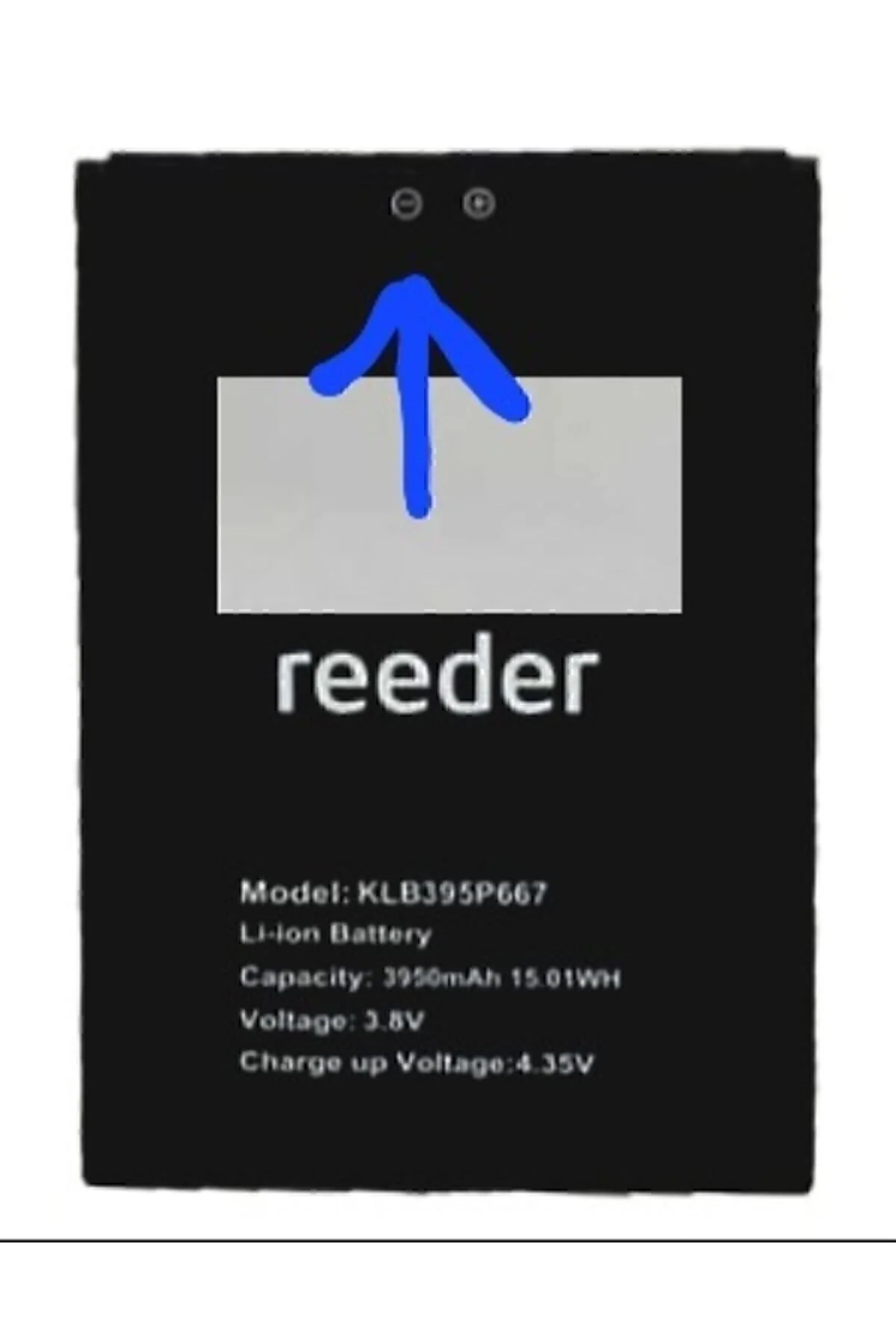 Reeder P13 Blue Max Lite 2022 Batarya Model Klb395p667 3950mah Tyc00619059735
