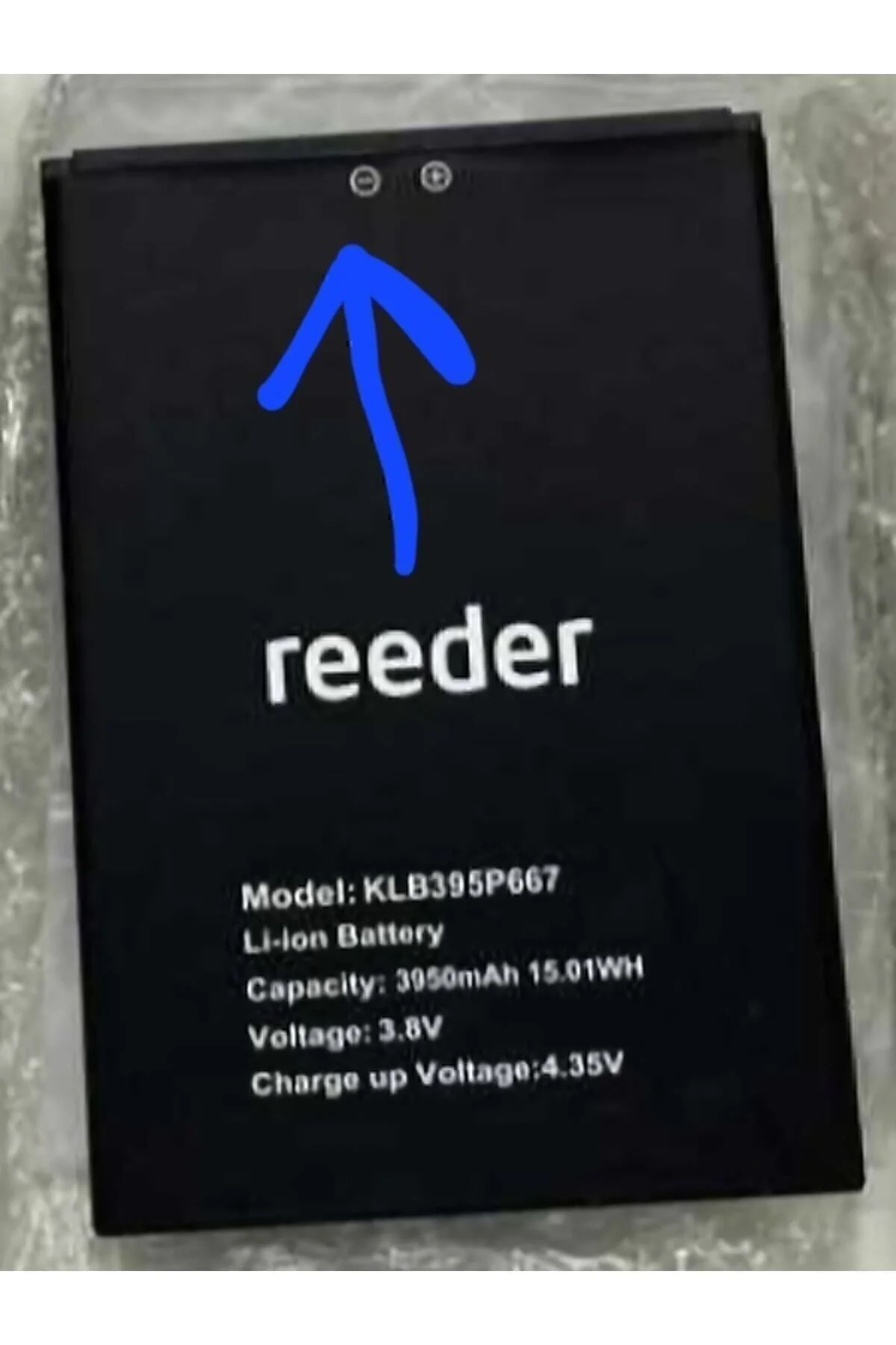 Reeder P13 Blue Max Lite 2022 Batarya Model Klb395p667 3950mah Tyc00619059735