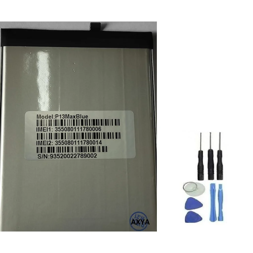 Reeder P13 Max Blue Pil Batarya ve Tamir Seti