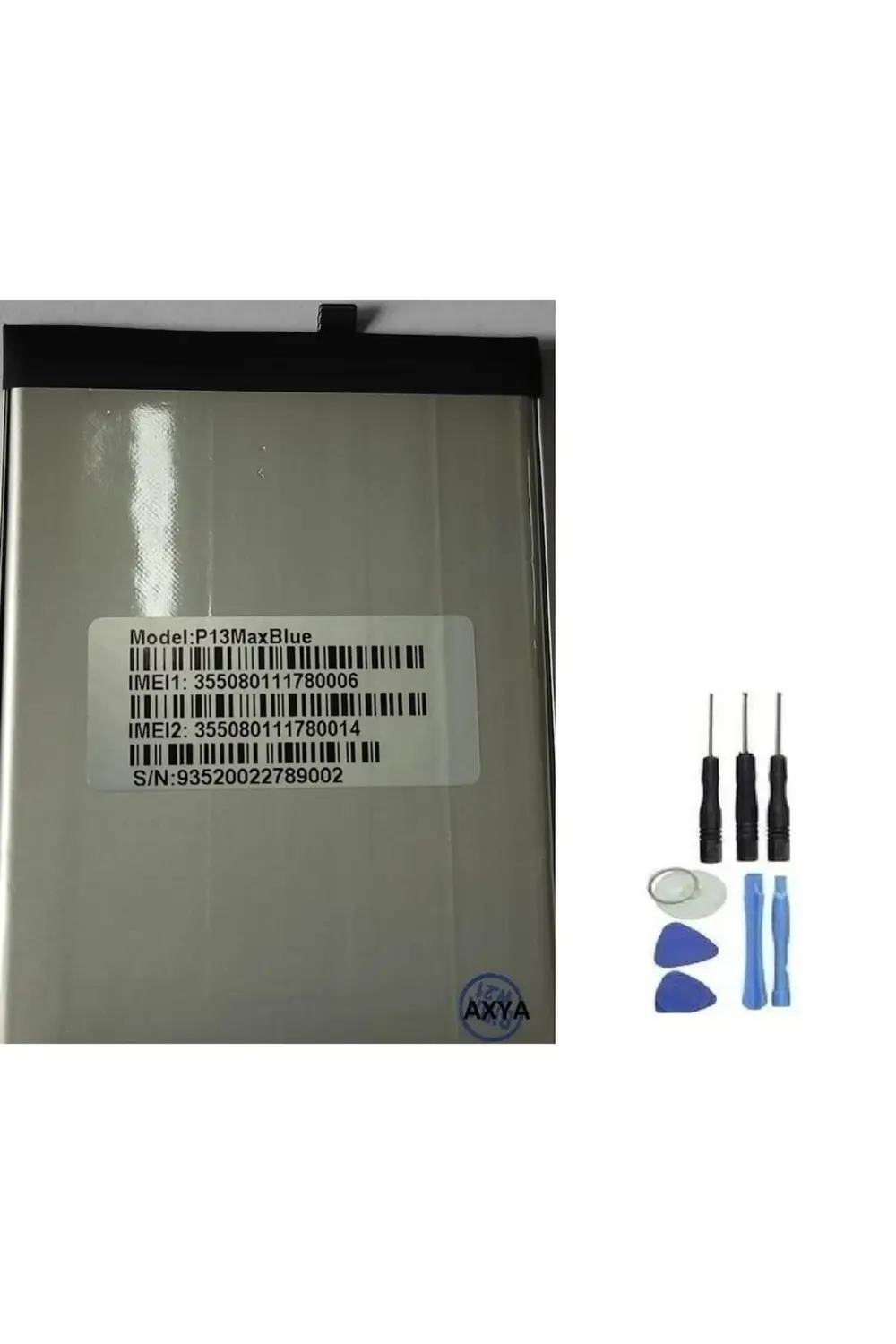 Reeder P13 Max Blue Pil Batarya ve Tamir Seti