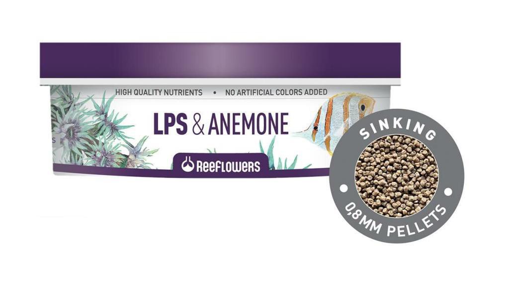 Reeflowers LPS-Anemone Pellet Mercan Besini Pelet Form 0,8mm 150m