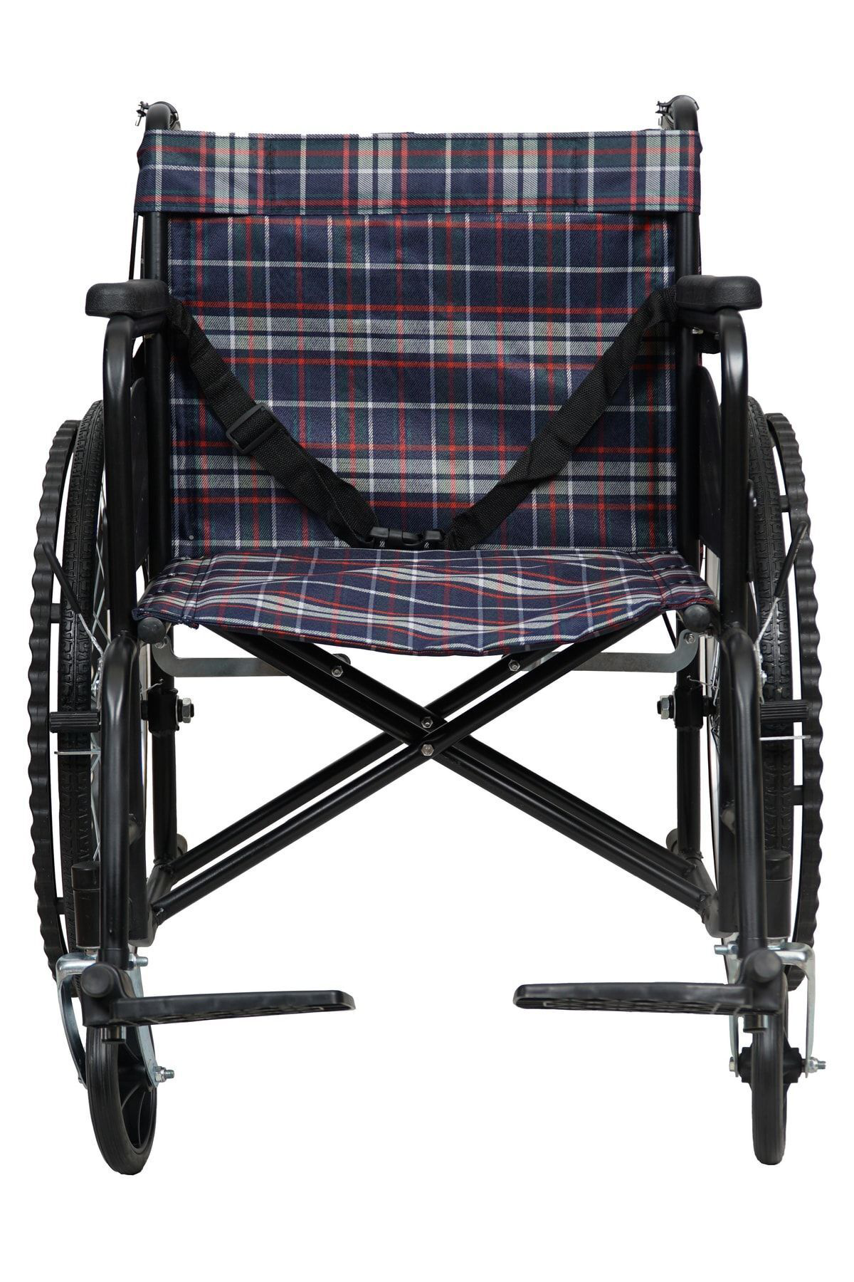 Refakatçi frenli manuel tekerlekli sandalye