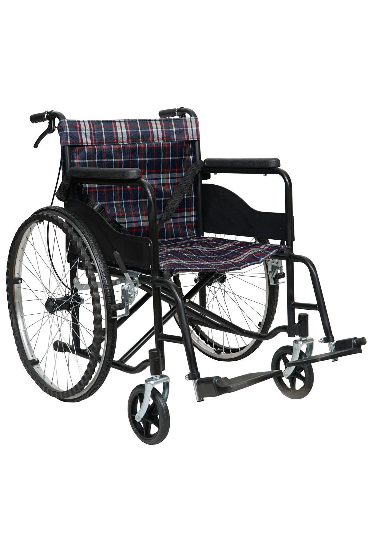 Refakatçi frenli manuel tekerlekli sandalye