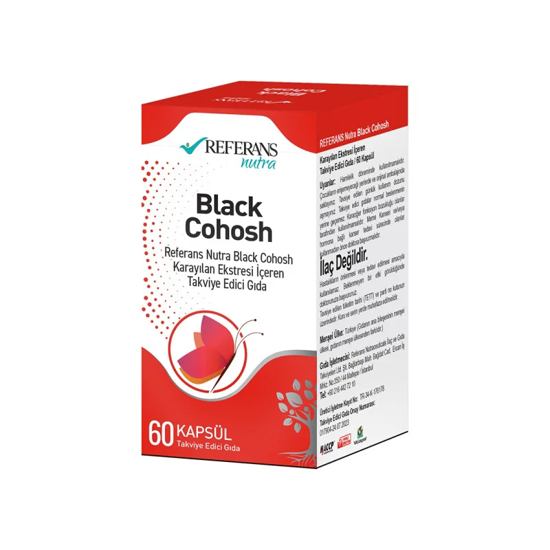 Referans Black Cohosh 60 Kapsül Referans Black Cohosh 60 Kapsül