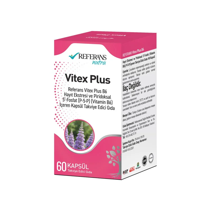 Referans Vitex Plus B6 60 Kapsül