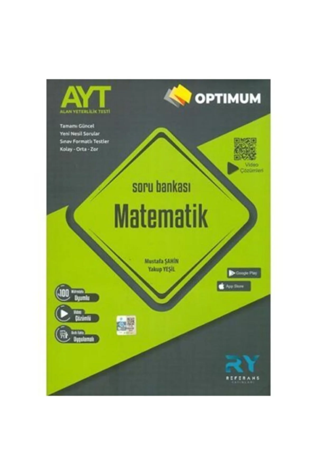 Referans Yayınları Ayt Matematik Optimum Soru Bankası