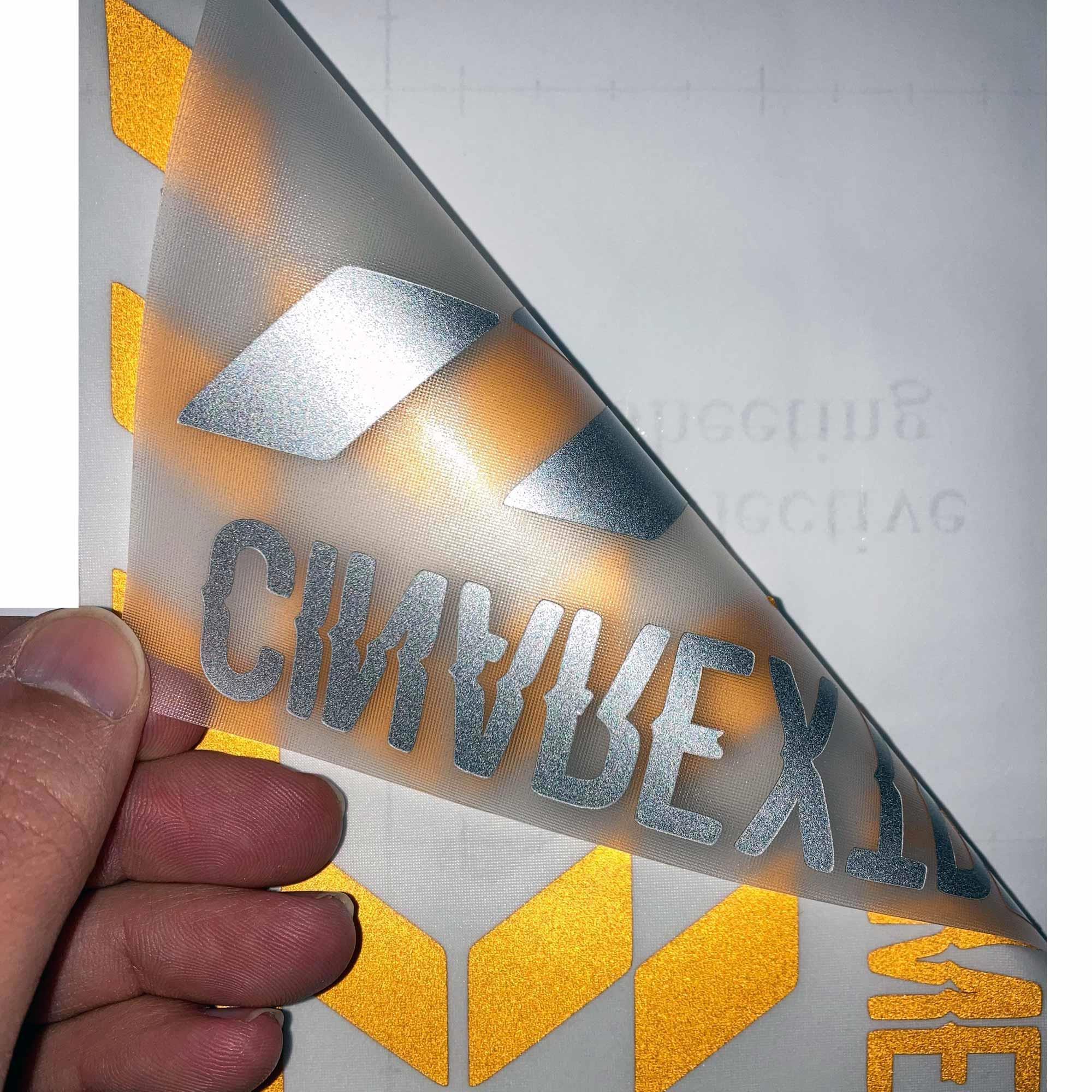 Çinar Extreme Reflektif Sari Damali Kask Motosiklet Sticker Takimi Çinar Extrem