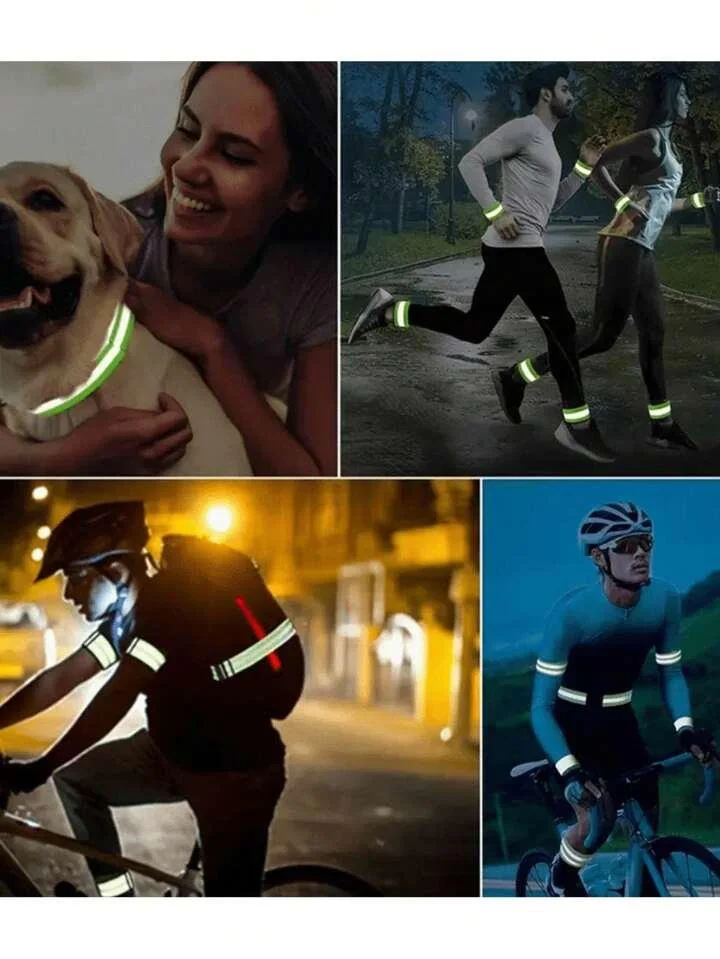 Reflektör Bant Kol Ve Ayak Bilekleri Reflektör Bant Kol Ve Ayak Bilekleri - Görsel 4