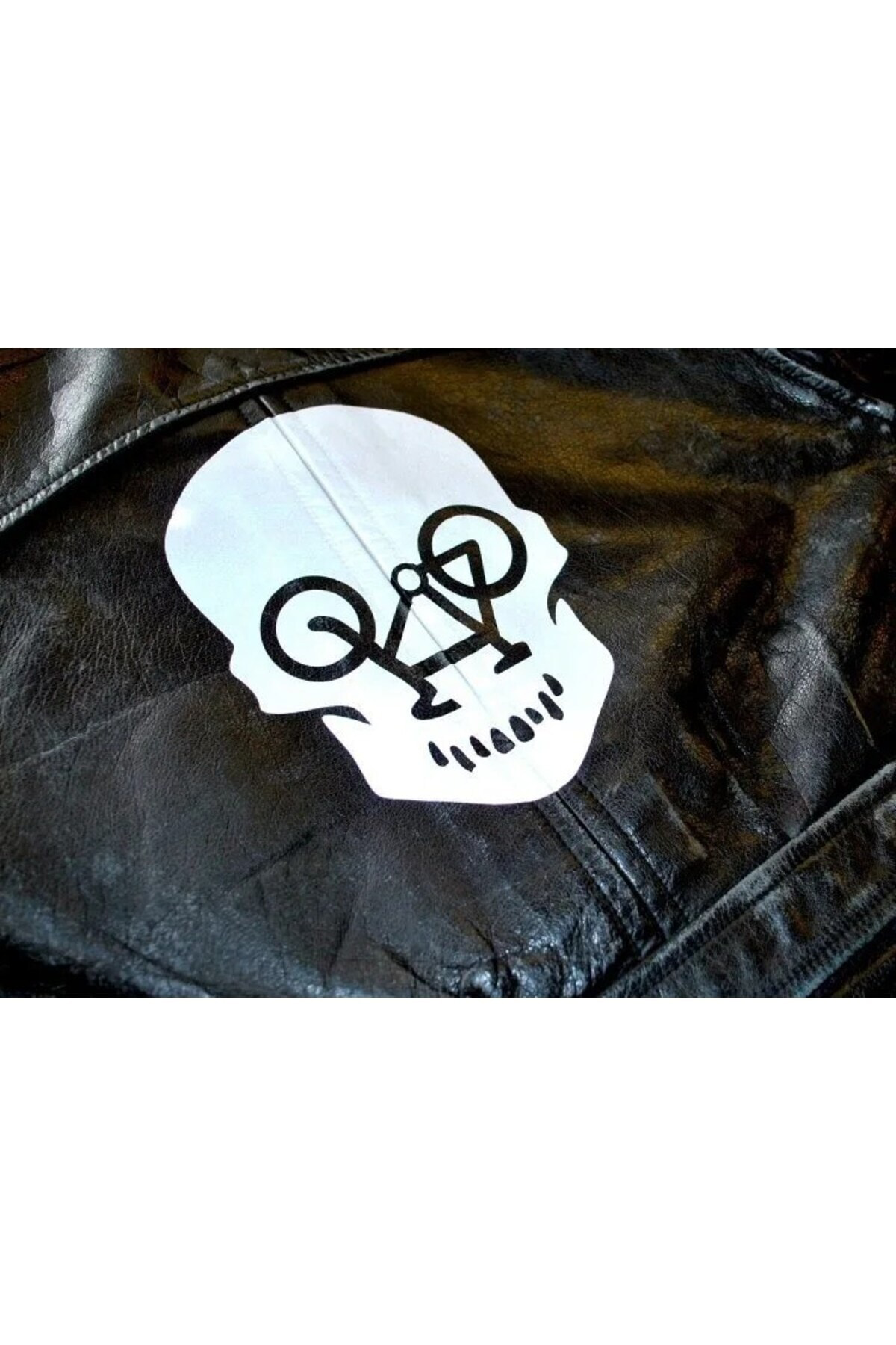 Reflektör Bisikletçi Etiketi