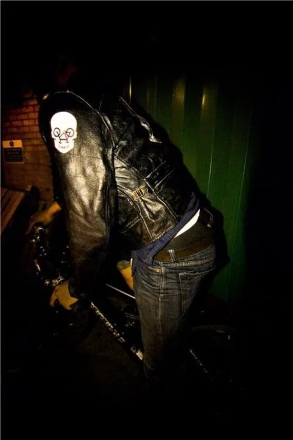 Reflektör Bisikletçi Etiketi