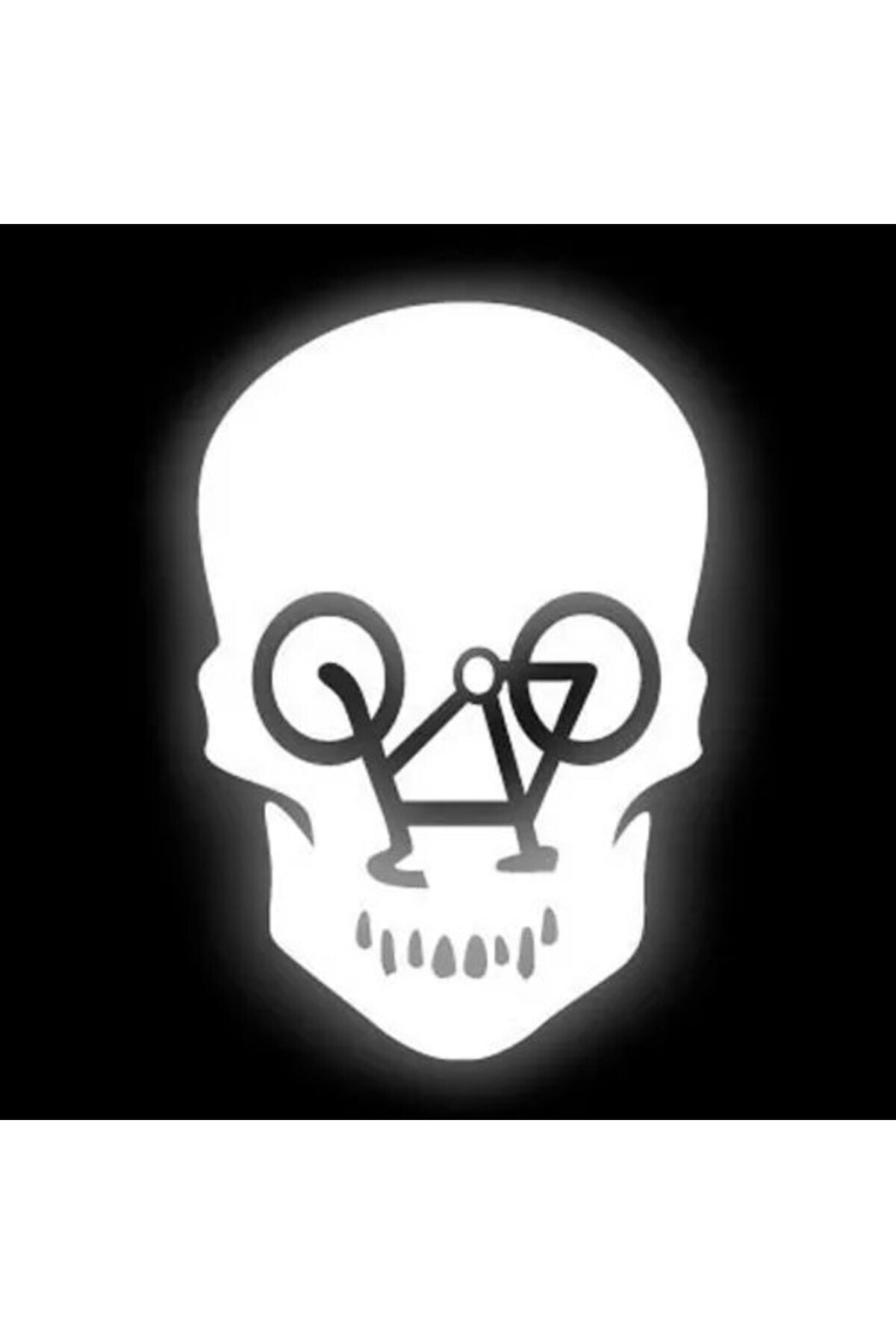 Reflektör Bisikletçi Etiketi