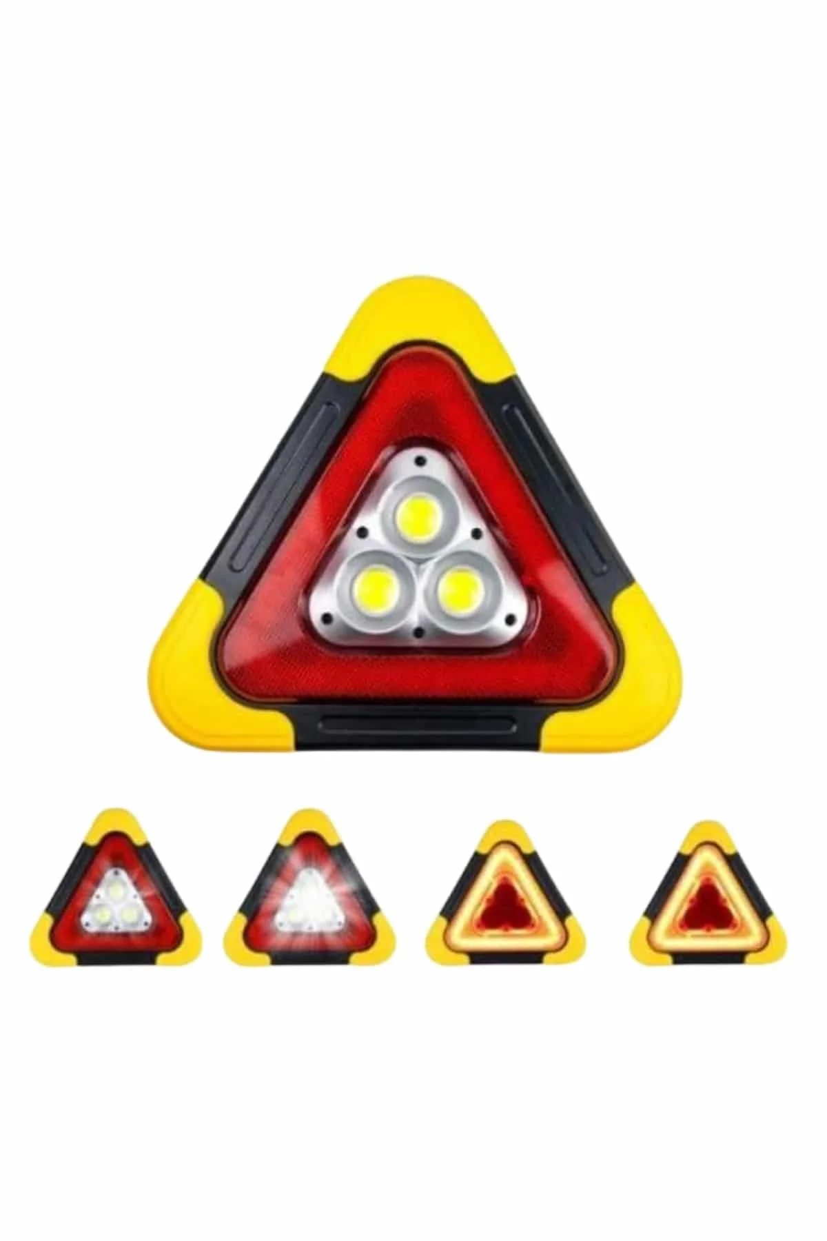 Reflektör Güneş Enerjili Taşınabilir Portatif Acil Güvenlik Işığı