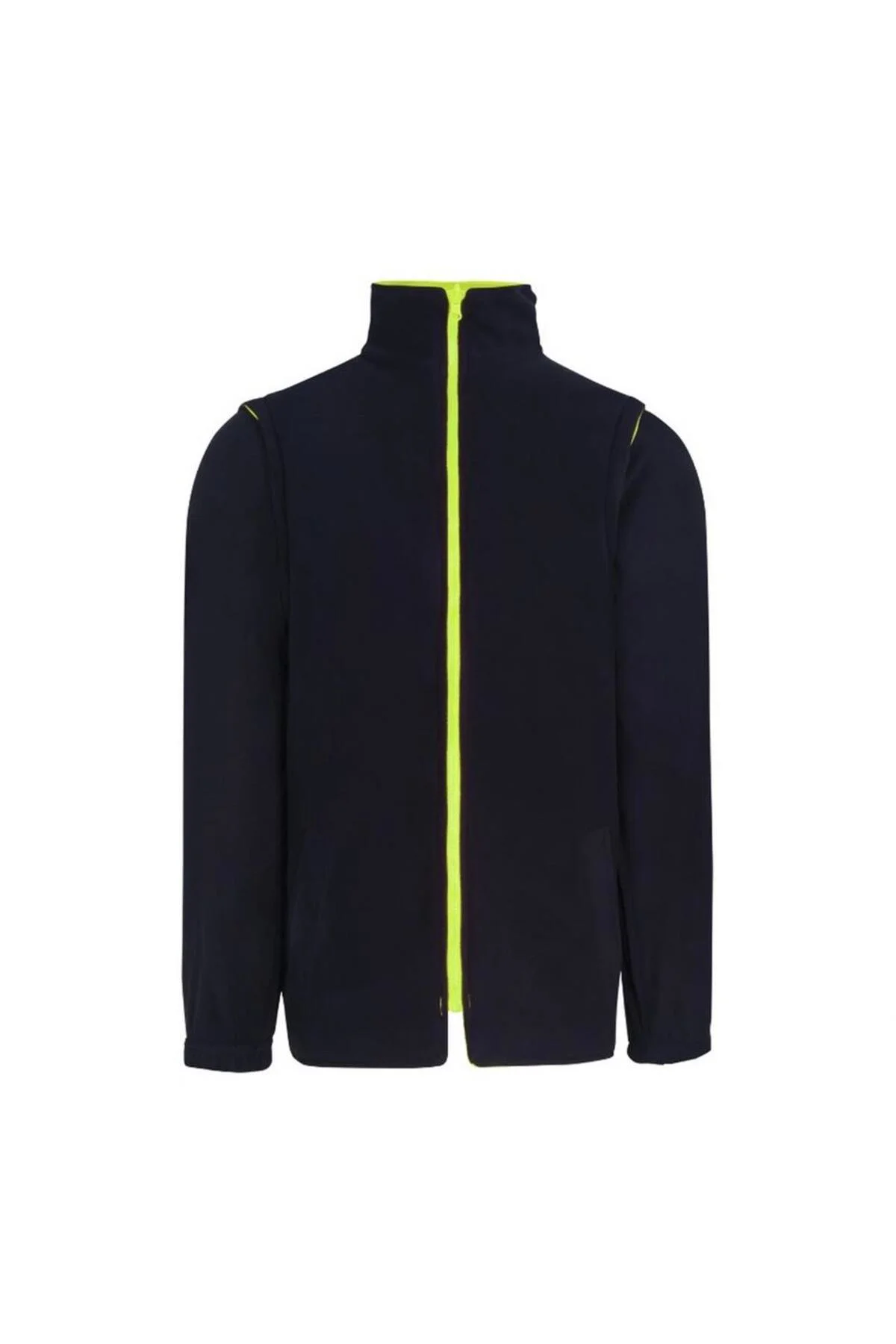 Reflektörlü 5+1 Farklı Kullanımlı Oxford 300D Parka Sarı