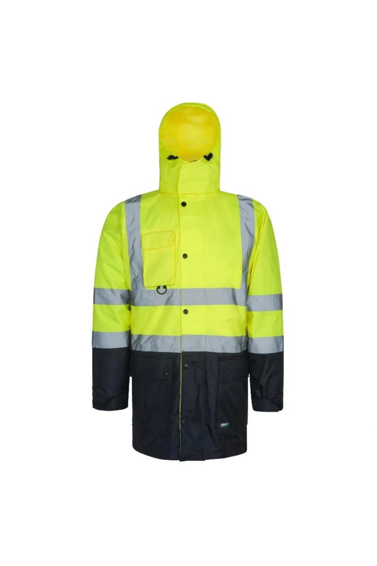 Reflektörlü 5+1 Farklı Kullanımlı Oxford 300D Parka Sarı