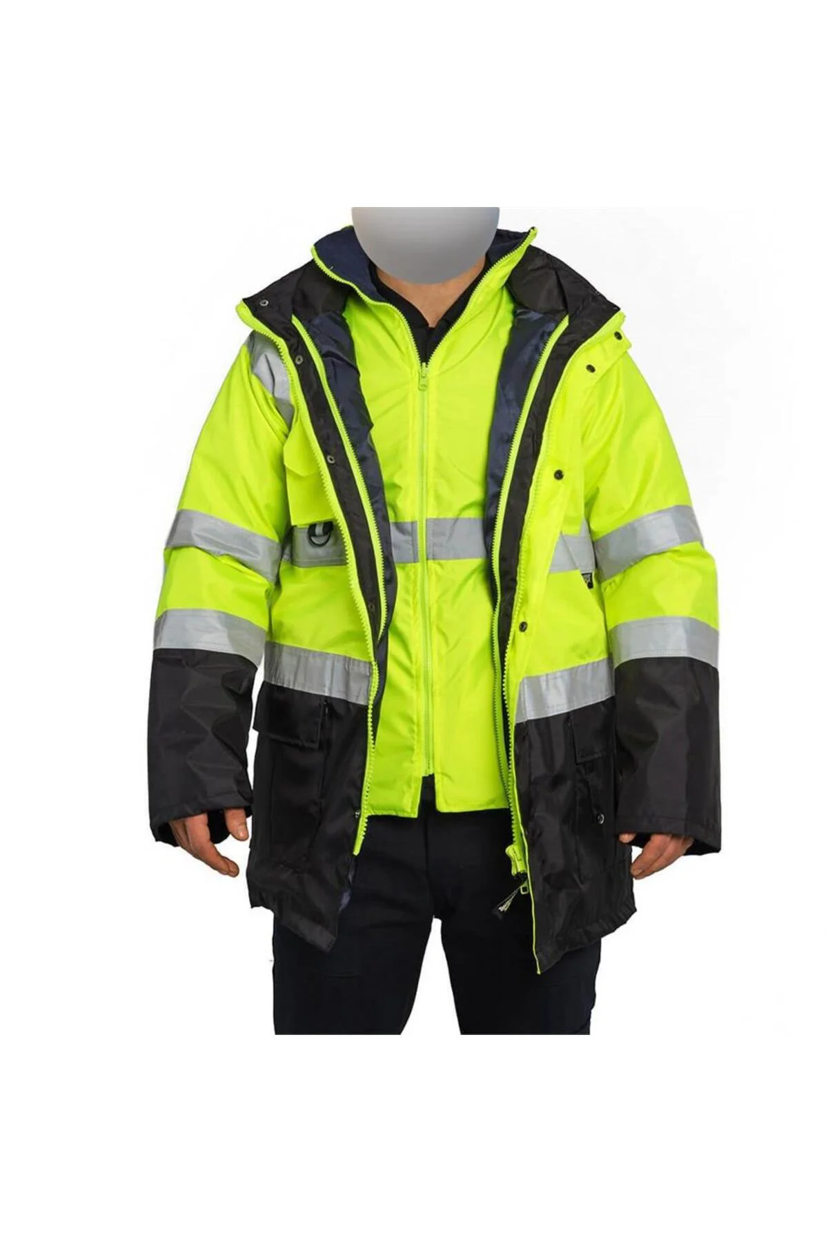 Reflektörlü Oxford Çift Renk 300D Oxford 5+1 Parka Sarı Fiyatı, Yorumları ve Özellikleri