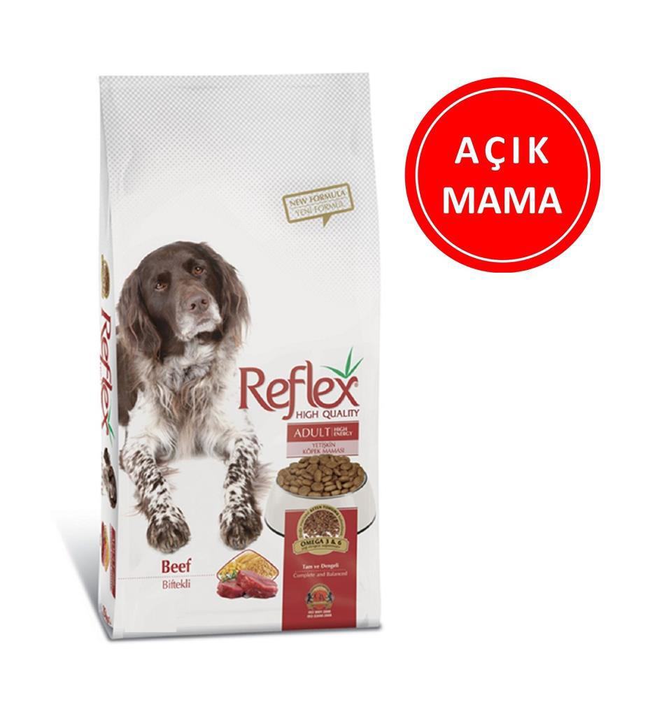 Reflex Beyaz Biftekli Yetişkin Köpek Maması 1 Kg AÇIK Reflex Beyaz Biftekli Yetişkin Köpek Maması 1 Kg AÇIK