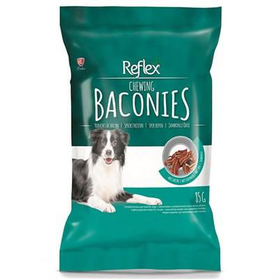 Reflex Chewing Baconies Jambonlu Köpek Ödülü 85 Gr Reflex Chewing Baconies Jambonlu Köpek Ödülü 85 Gr