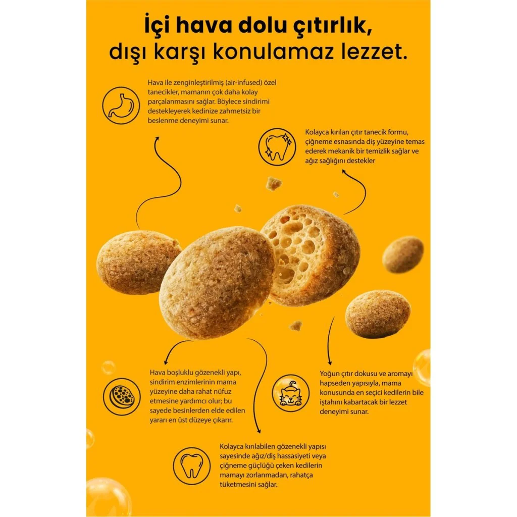 Reflex Crunchy Bubbles URINARY Tavuklu Kedi Maması 10 kg