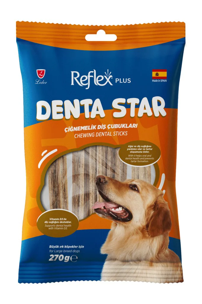 Reflex Dental Stick Star Diş Sağlığı Destekleyici Büyük Irk Köpek Reflex Dental Stick Star Diş Sağlığı Destekleyici Büyük Irk Köpek
