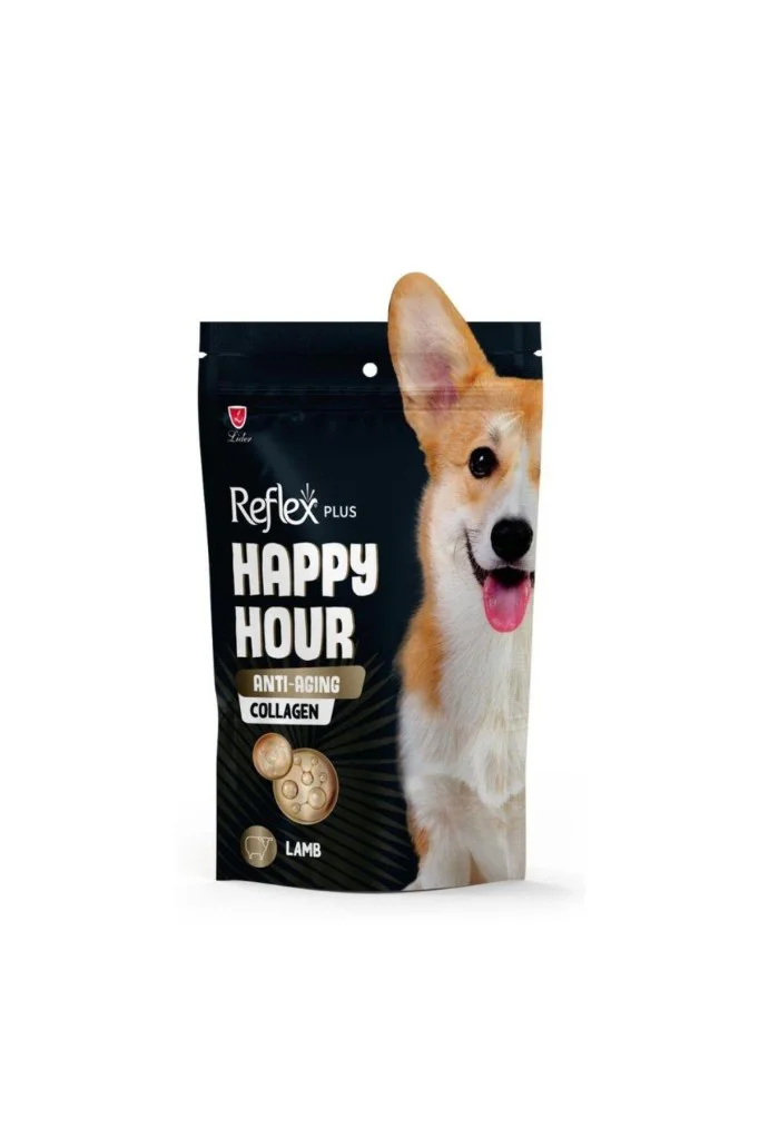 Reflex Happy Hour Anti-Aging Collagen Kuzu Etli Yetişkin Köpek Öd