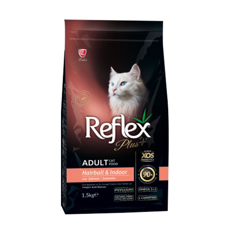 Reflex Plus Hairball Somonlu Kedi Maması 1,5 Kg Reflex Plus Hairball Somonlu Kedi Maması 1,5 Kg