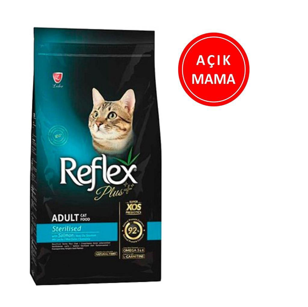 Reflex Plus Sterilised Somonlu Kısır Kedi Maması 1 Kg Açik Reflex Plus Sterilised Somonlu Kısır Kedi Maması 1 Kg Açik