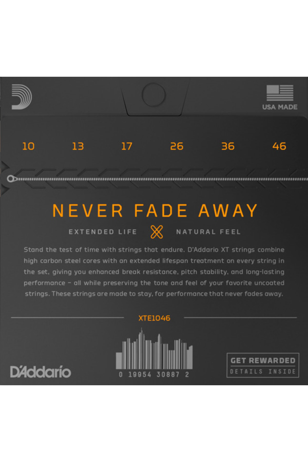 Daddario Reg Lıght Elektro Gitar Tel Seti Xte1046