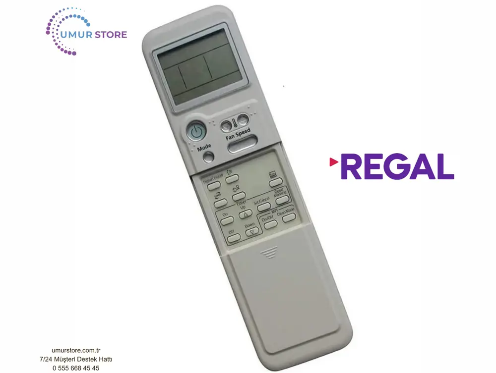 Regal 15000 BTU/H A++ R32 Inverter Uyumlu Klima Kumandası