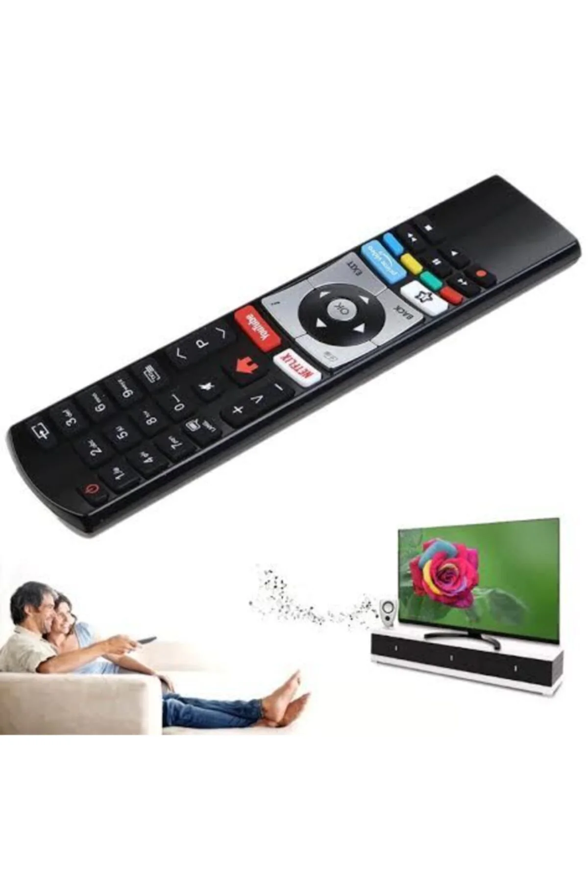 Regal 32r654ha9 4k Smart Uyumlu Led Tv Kumandası
