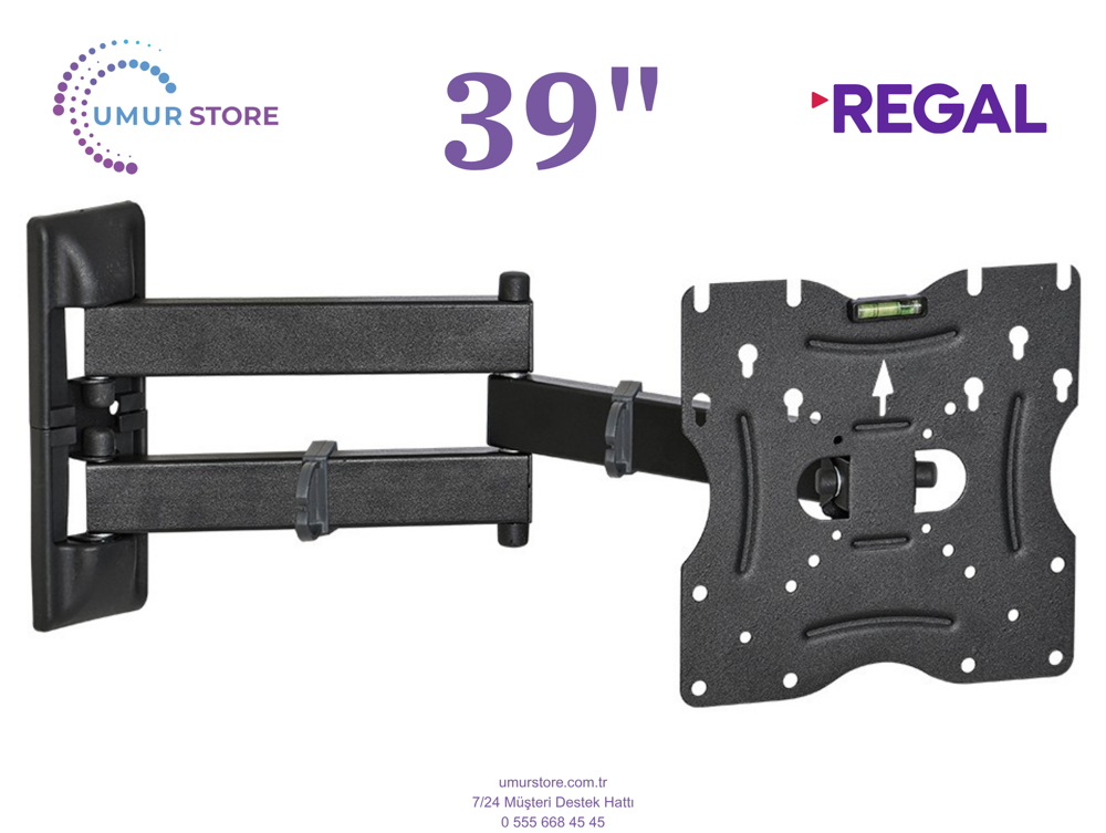 Regal 39R603H 39 inç / 22”- 49” Lcd Led Televizyon Hareketli Duva Regal 39R603H 39 inç / 22”- 49” Lcd Led Televizyon Hareketli Duva
