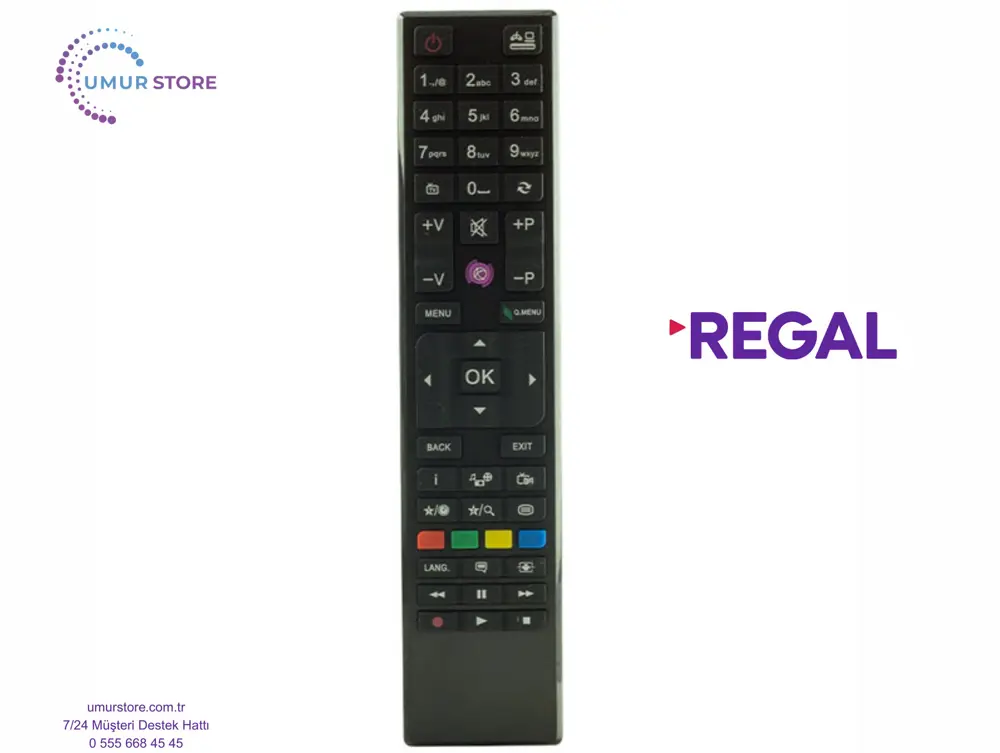 Regal 40R5020U Uyumlu Televizyon Kumandası Regal 40R5020U Uyumlu Televizyon Kumandası