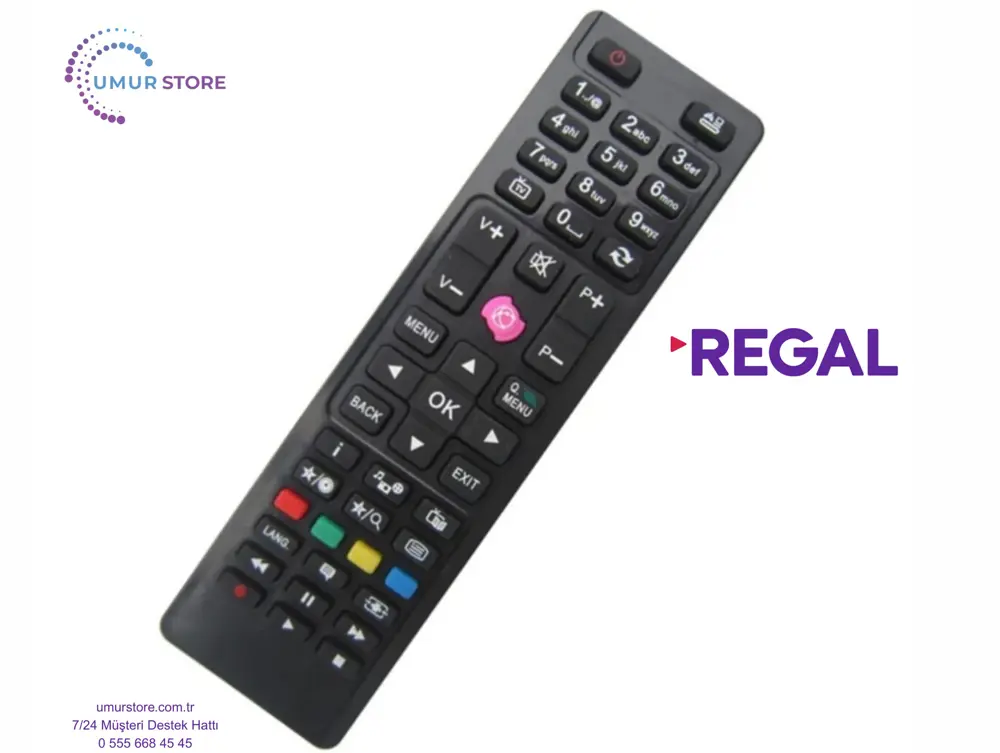 Regal 40R6020 Smart Led Televizyon Kumandası Regal 40R6020 Smart Led Televizyon Kumandası