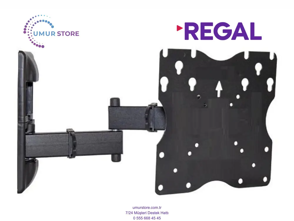 Regal 43” Uyumlu Hareketli Led Televizyon Duvar Askı Aparatı Regal 43” Uyumlu Hareketli Led Televizyon Duvar Askı Aparatı