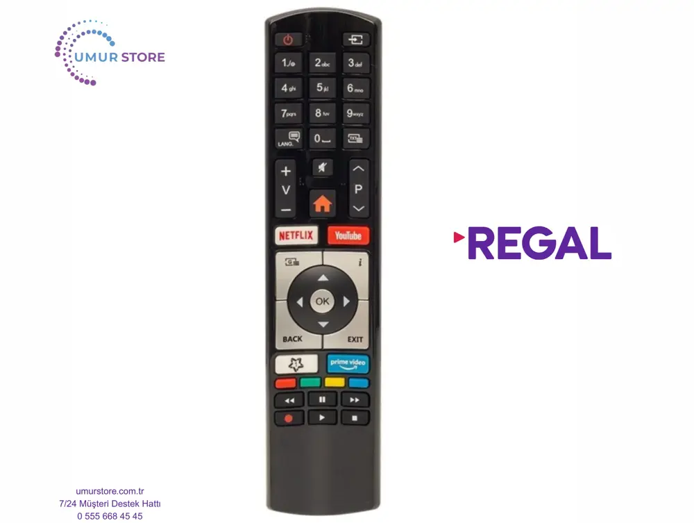 Regal 43R6520F Led Smart Televizyon Kumandası Regal 43R6520F Led Smart Televizyon Kumandası