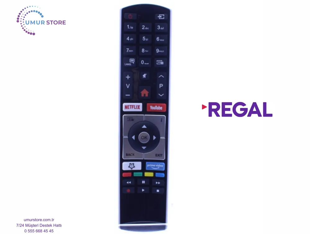 Regal 4K Smart Led Televizyon Kumandası