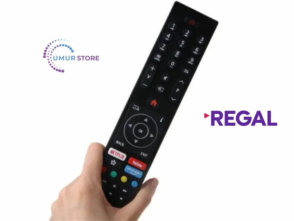 Regal 50R858 Smart 4K Led Televizyon Kumandası Regal 50R858 Smart 4K Led Televizyon Kumandası