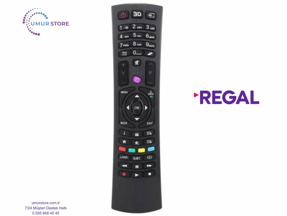 Regal 55PF8080 Smart Led Televizyon Kumandası Regal 55PF8080 Smart Led Televizyon Kumandası