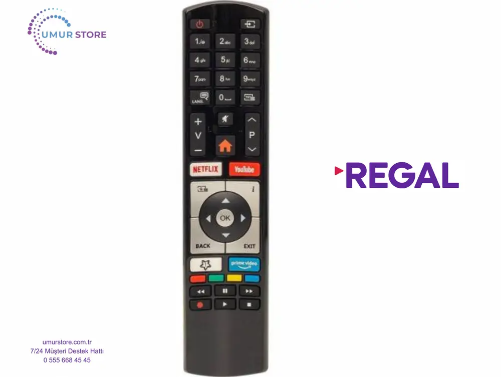 Regal 55R753 4K Smart Led Televizyon Kumandası